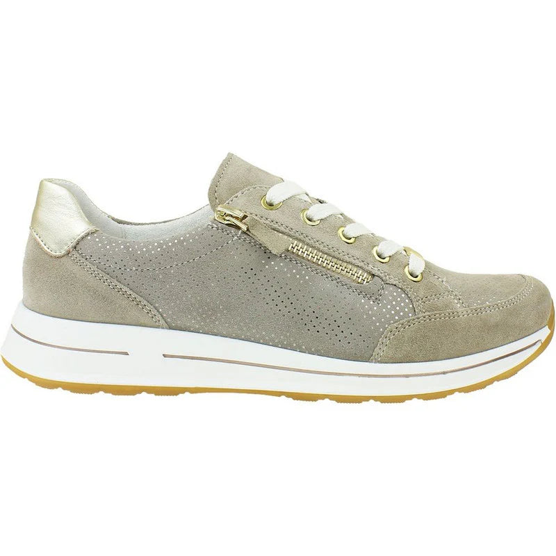 ara - Oleanna Side Zip Sneakers - 8.5, SAND image