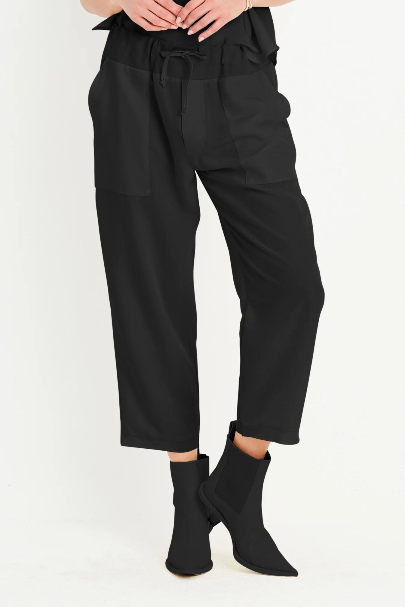 PLANET - Peachskin Sweat Pants - 0, Black image