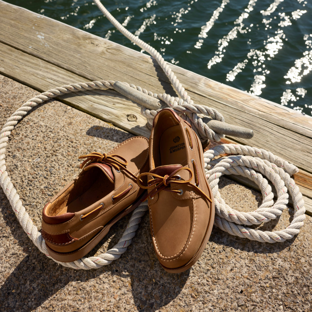 Johnston & Murphy - Ventura 2-Eye Boat Shoe
