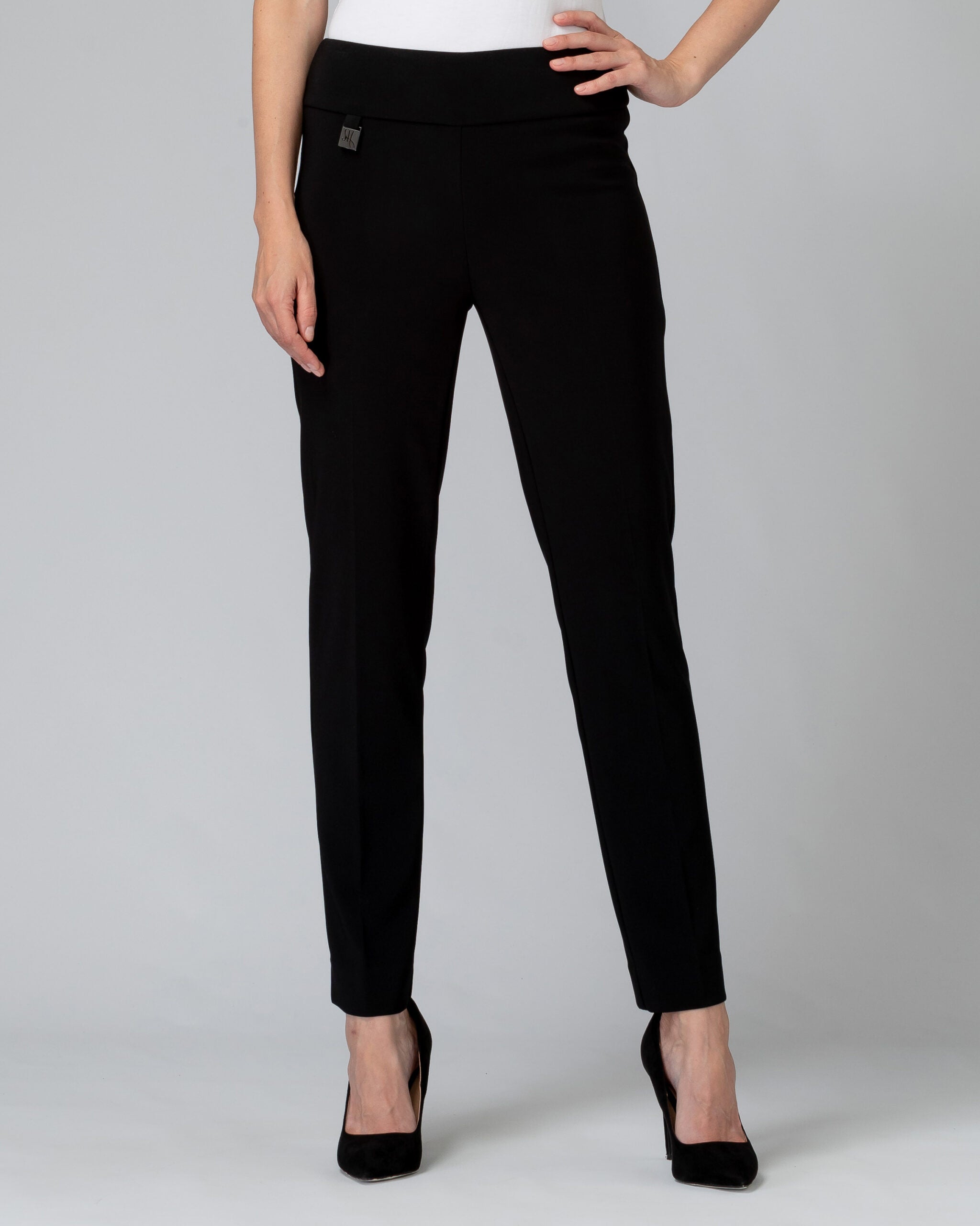 Joseph Ribkoff - High-waisted Formal Trousers image 1