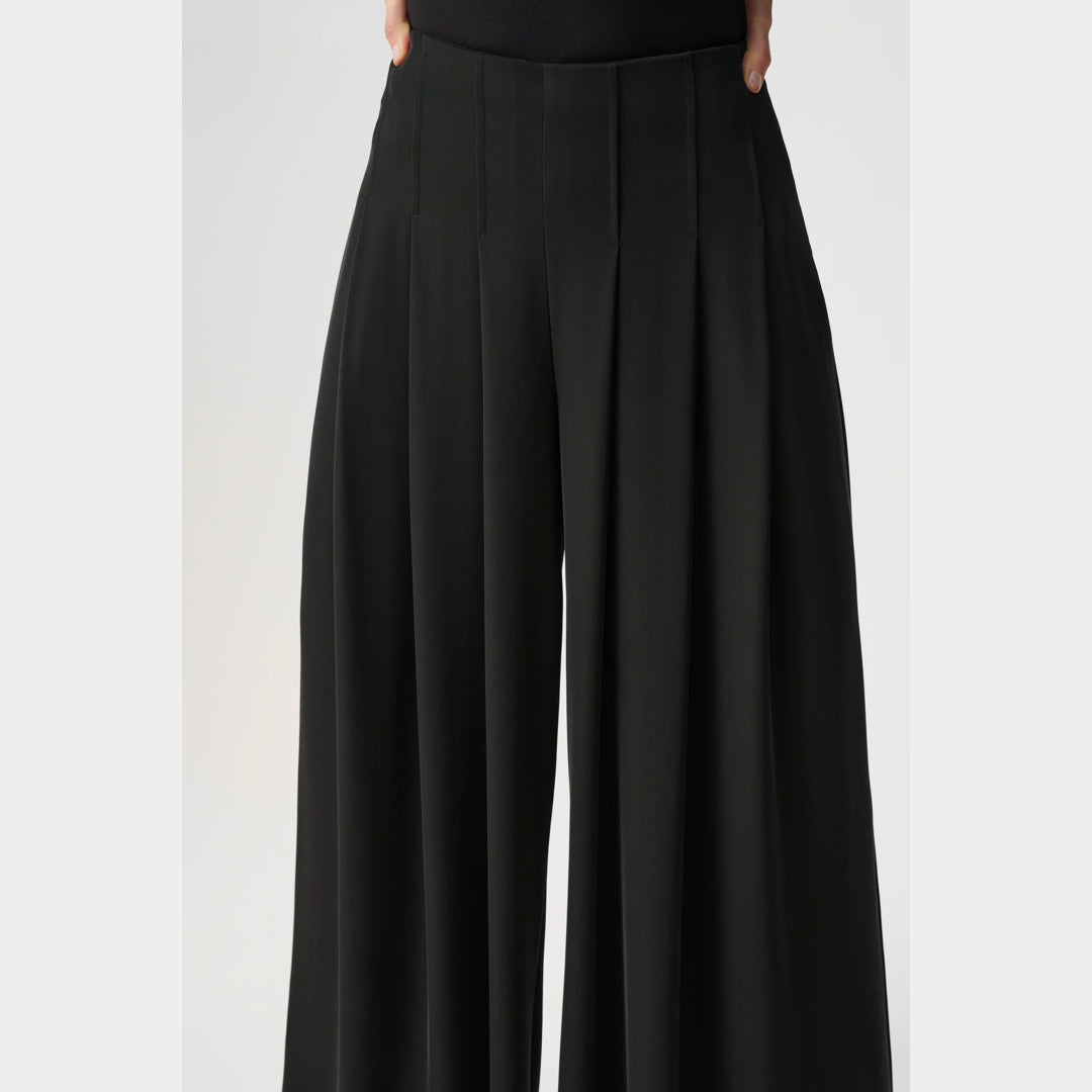 Joseph Ribkoff - Wide-Leg Pleated Pants