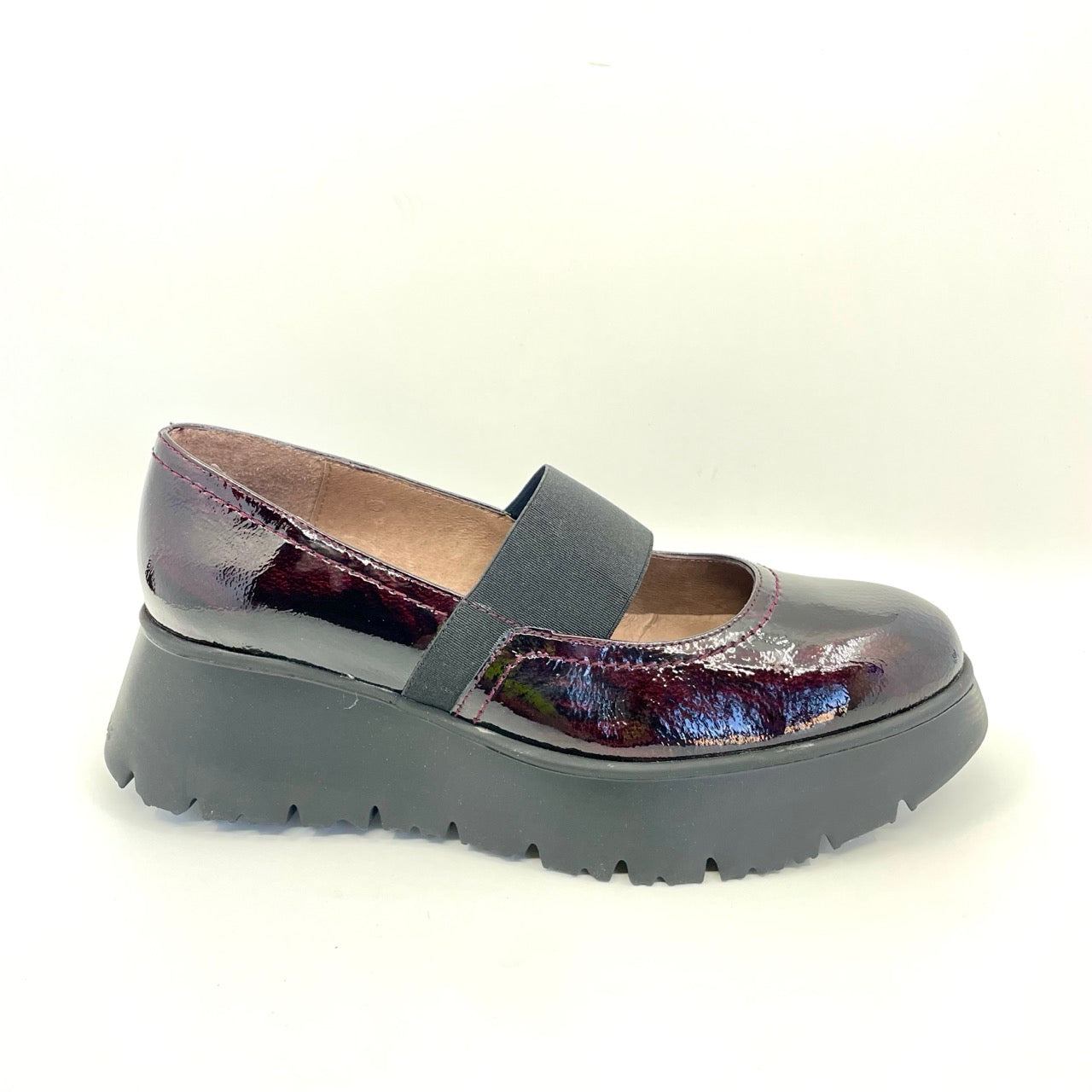 wonders - Marbled Patent Mary Janes - 36, VINO image