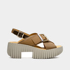 4CCCCEES - Sling Back Plia Juno - 37, TAUPE image