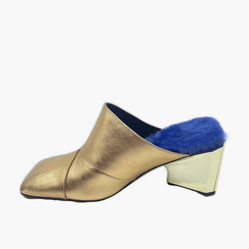 4CCCCEES - Ella Mirror Plush Clog image 1