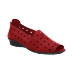Sesto Meucci - Evonne Open Toe Flat - 5.5, RED image