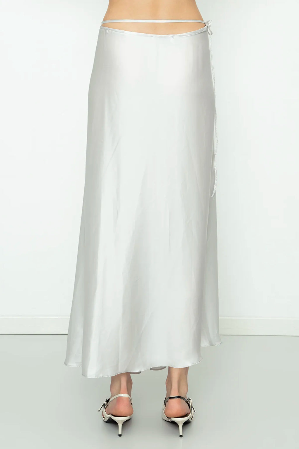 BSL - Envelop Satin Midi Skirt image 11