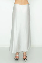 BSL - Envelop Satin Midi Skirt image 11