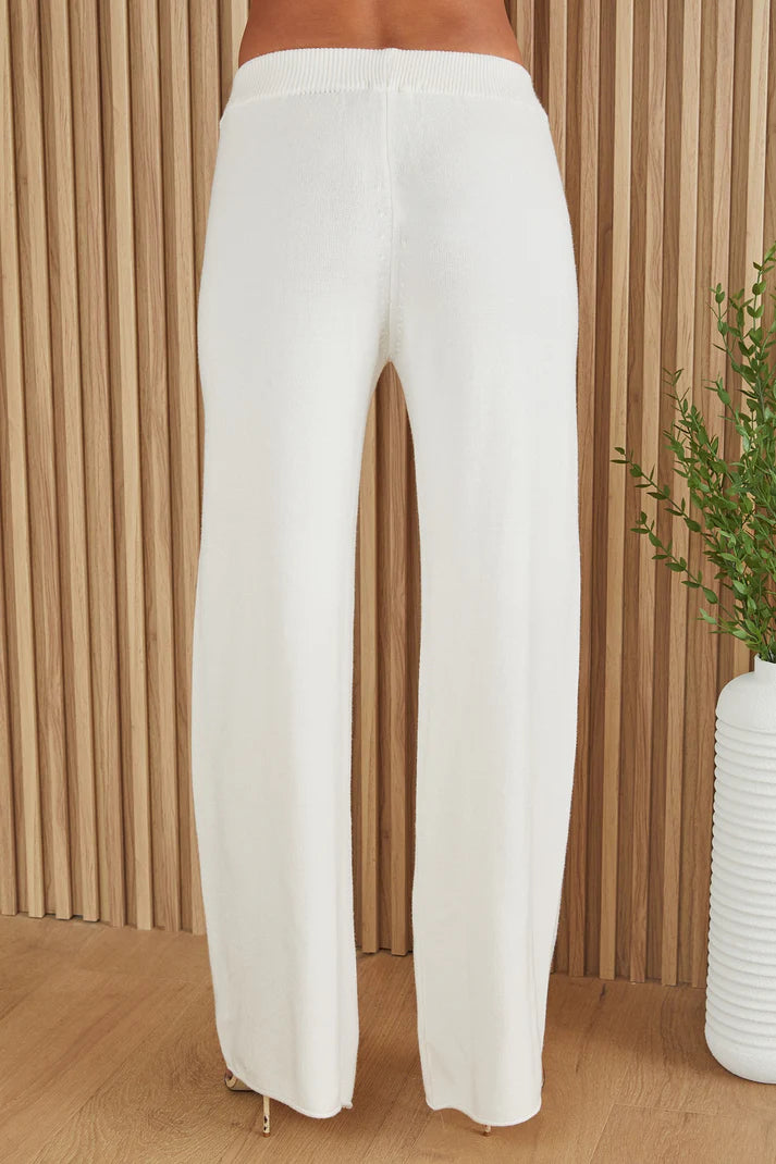MILIO MILANO - Cozy Italian Knit Flared Pant image 3