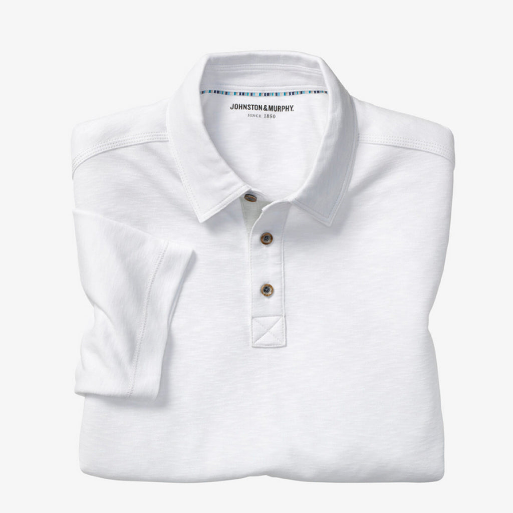 Johnston & Murphy - Vintage Polo / white