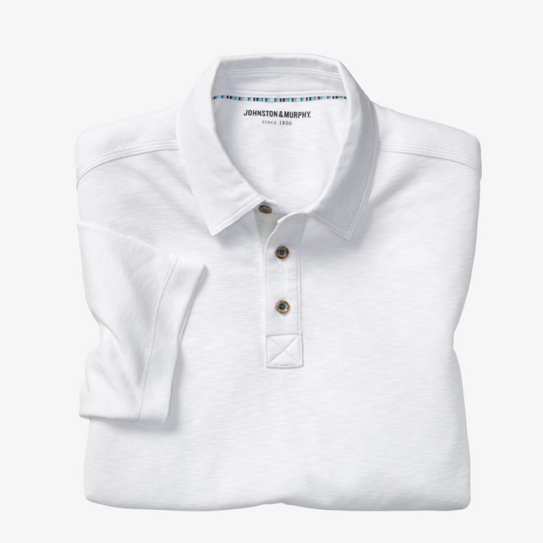 Johnston & Murphy - Vintage Polo / white