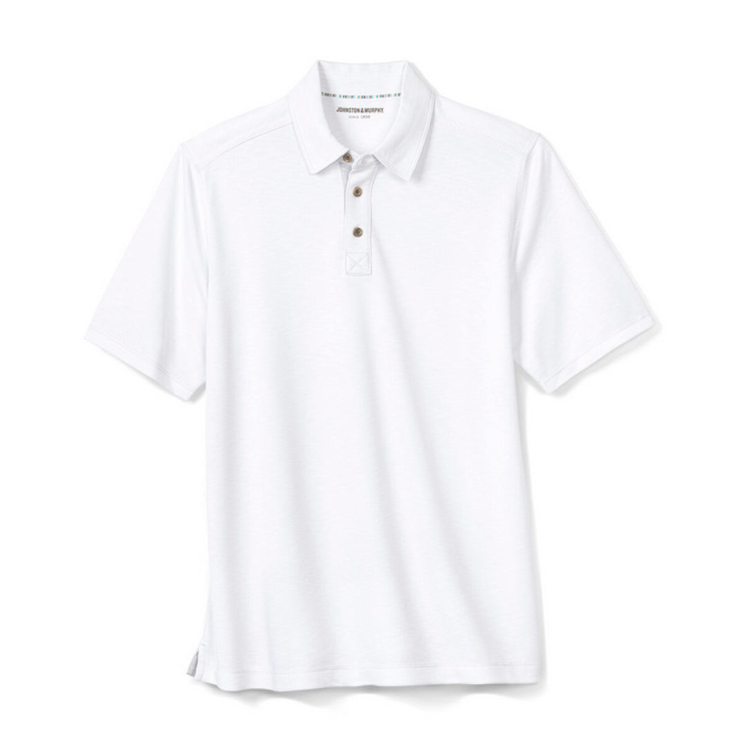 Johnston & Murphy - Vintage Polo / white