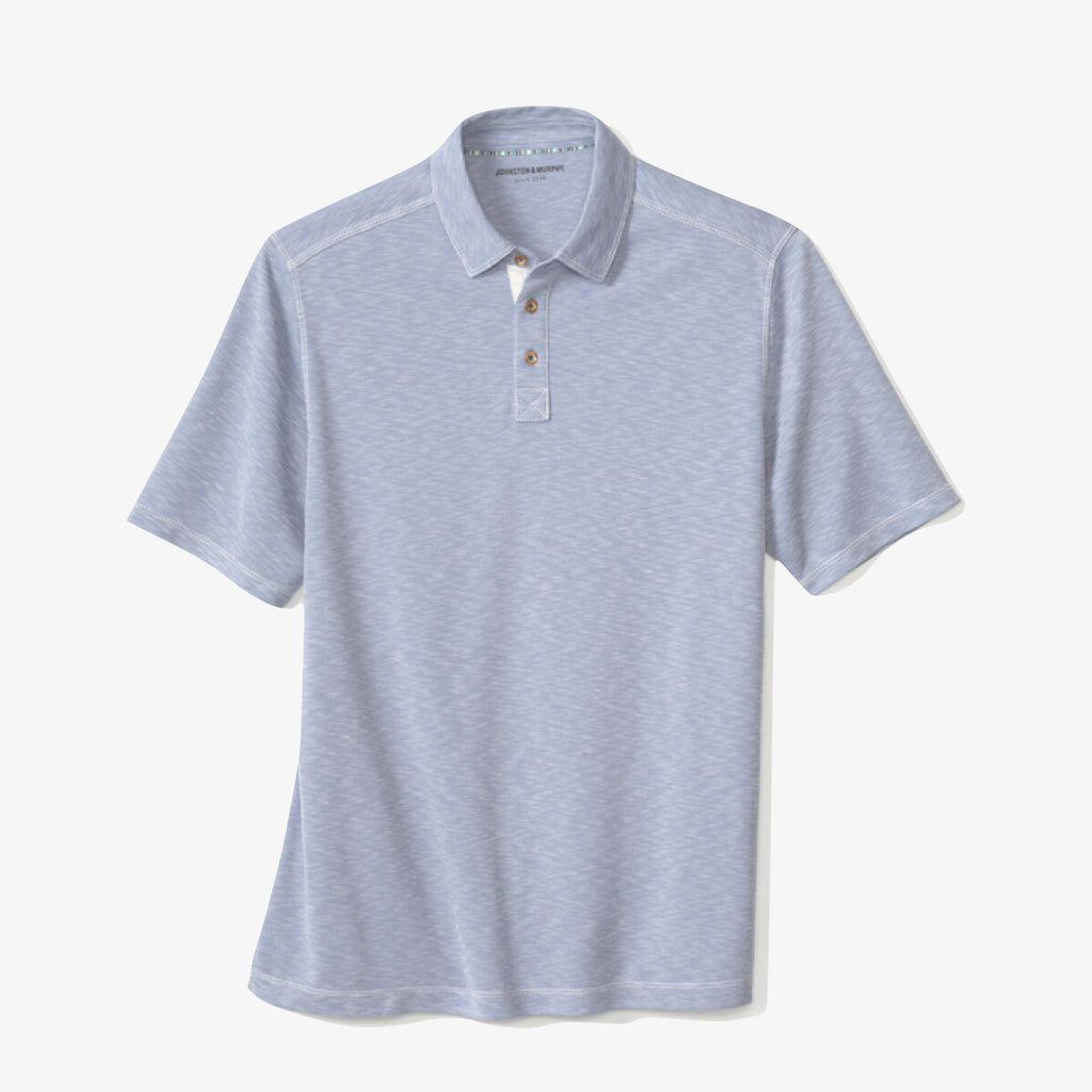 Johnston & Murphy - Vintage Polo / dusty blue