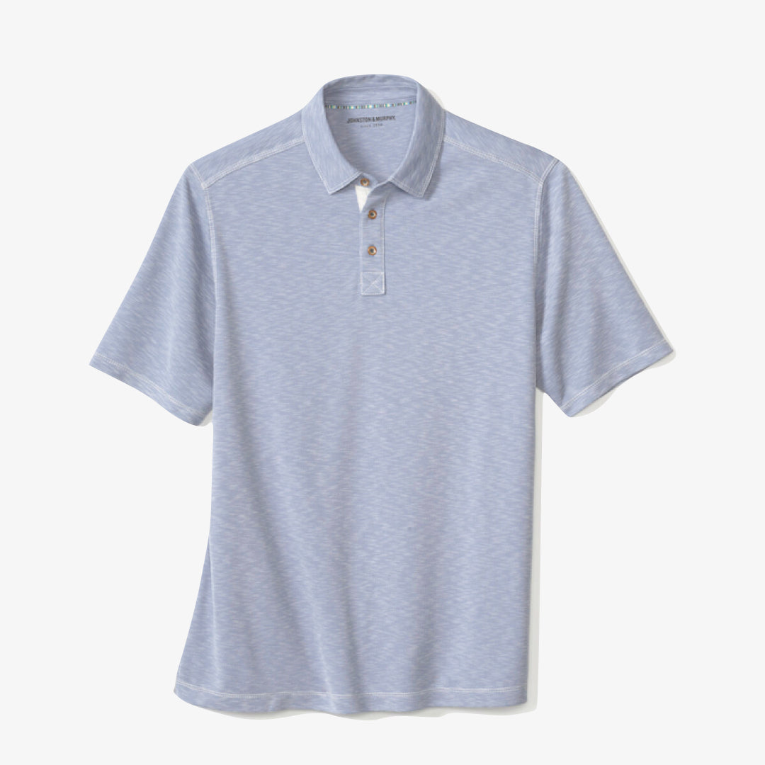Johnston & Murphy - Vintage Polo / dusty blue