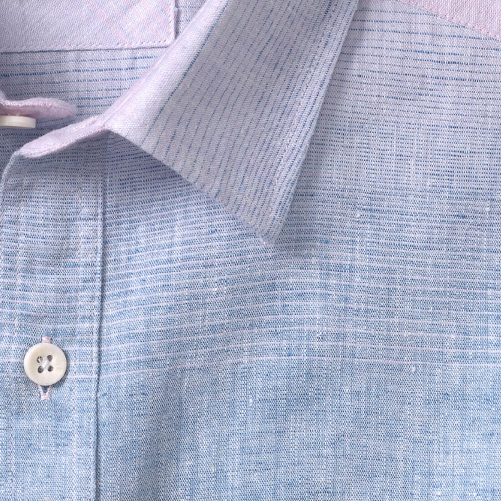 Johnston & Murphy - Washed LInen Blend Shirt