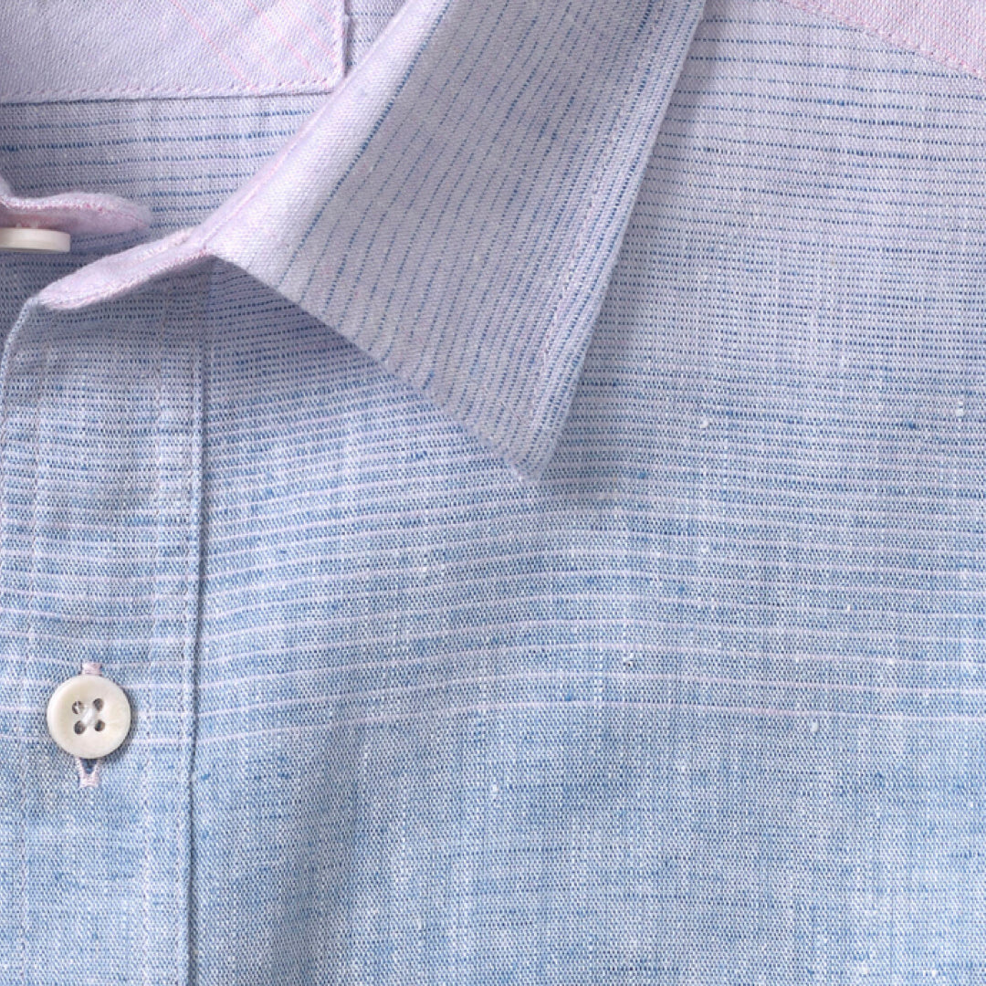 Johnston & Murphy - Washed LInen Blend Shirt
