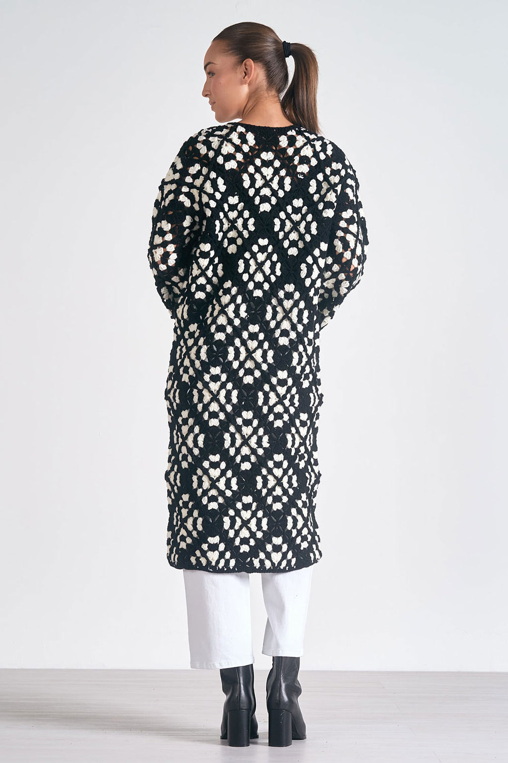 ELAN - Crochet Duster Sweater image 3