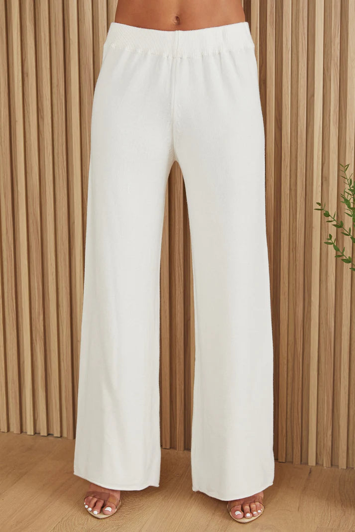 MILIO MILANO - Cozy Italian Knit Flared Pant image 7