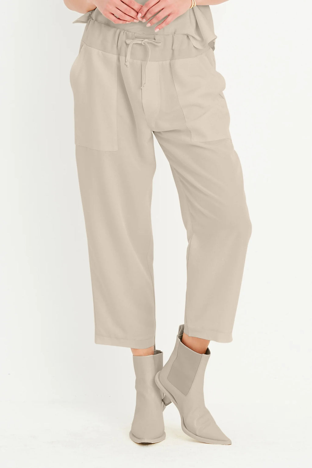 PLANET - Peachskin Sweat Pants - 2, FAWN image