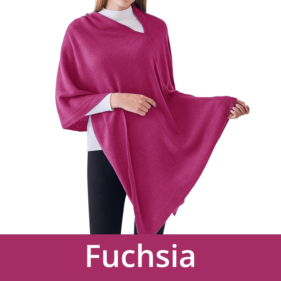 Poncho - Fuchsia image 1