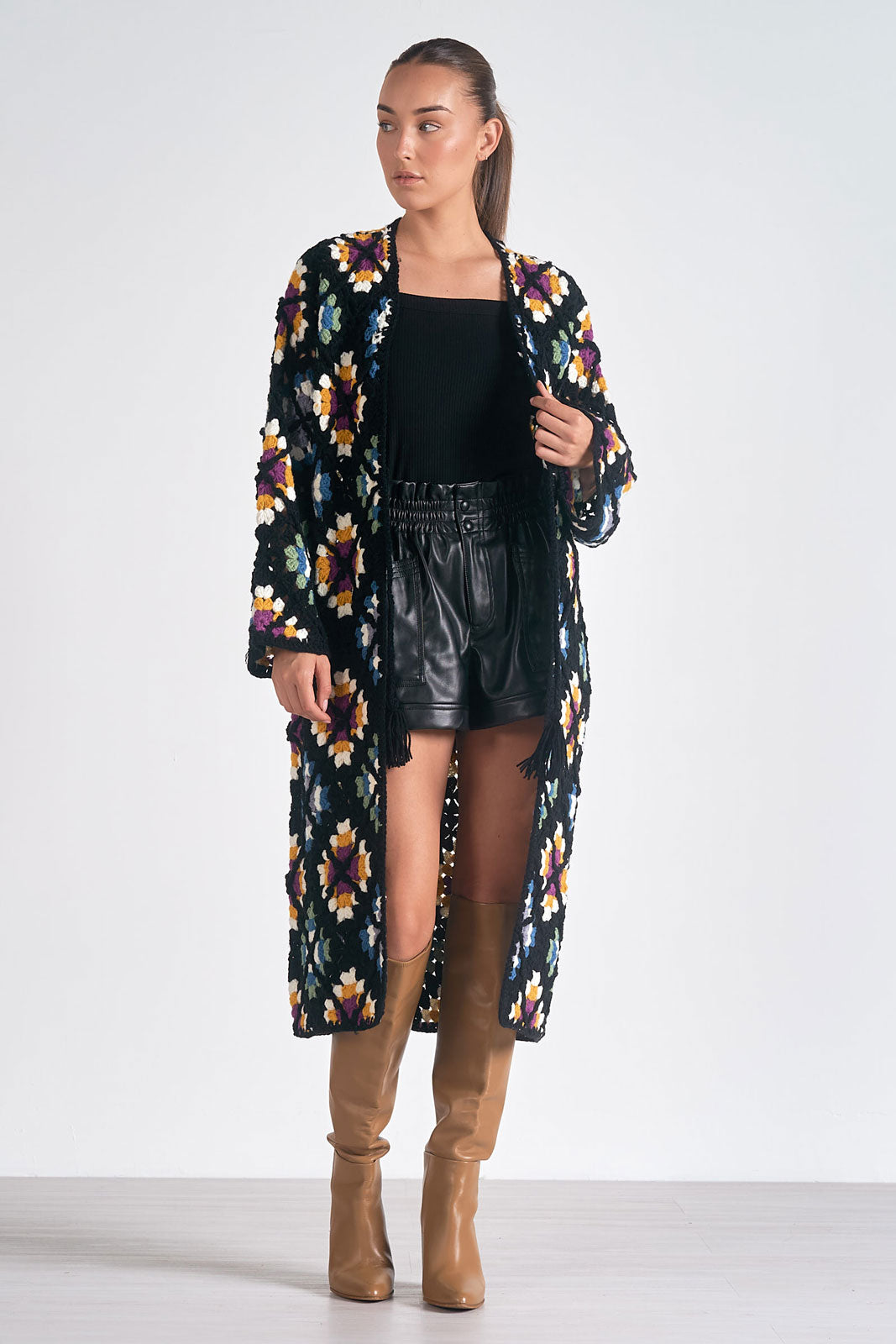 ELAN - Crochet Duster Sweater image 5