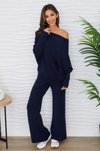 MILIO MILANO - Cozy Italian Knit Flared Pant image 2