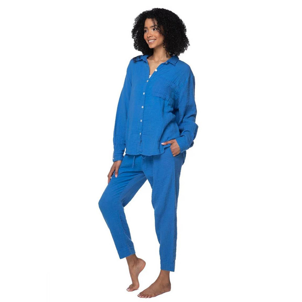 SUBTLE LUXURY - Double Gauze Getaway Lounge Pants image 0