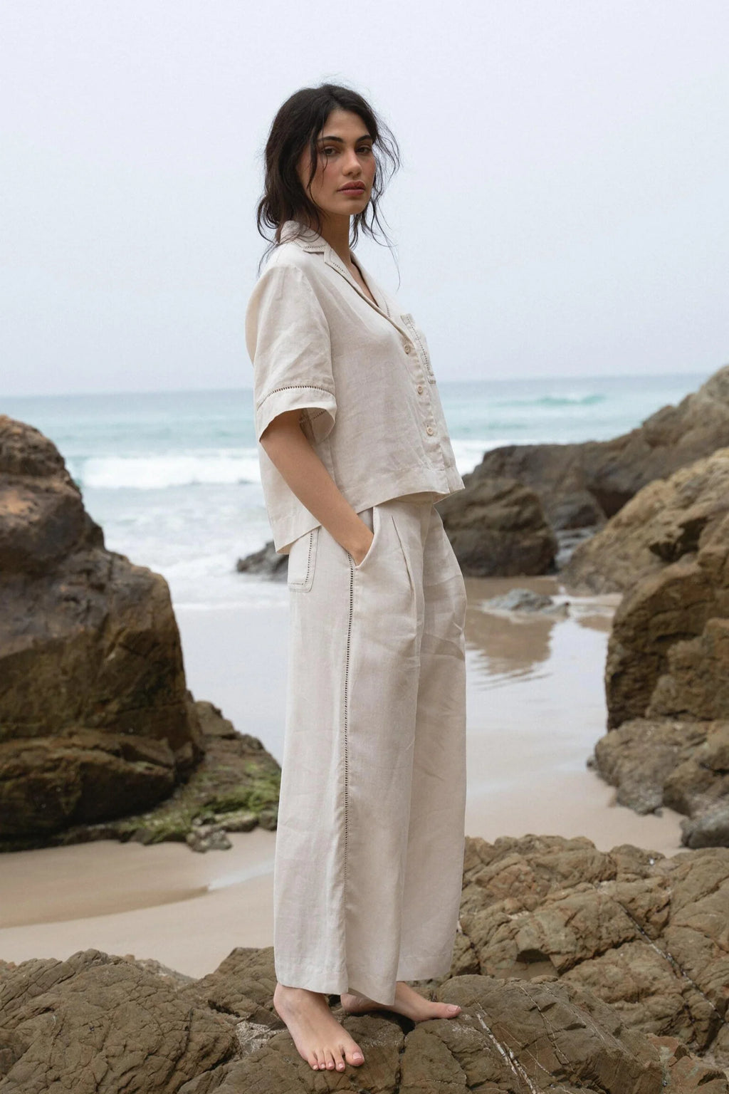 LILLY PILLY - Rika Linen Pants
