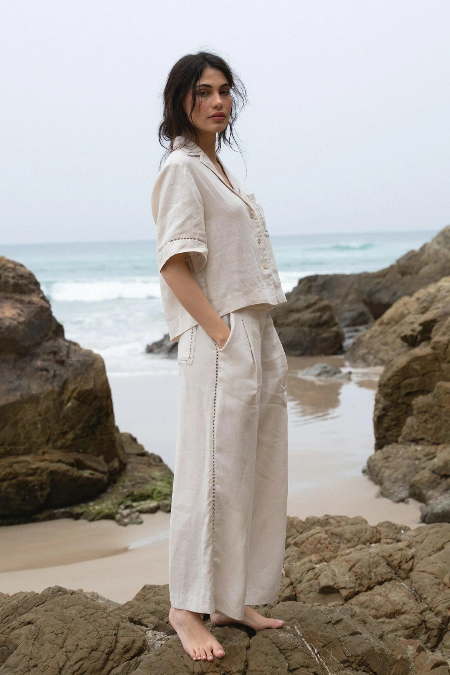 LILLY PILLY - Rika Linen Pants