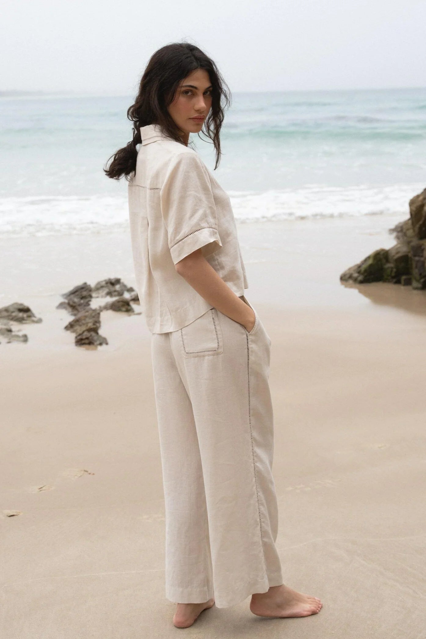 LILLY PILLY - Rika Linen Pants