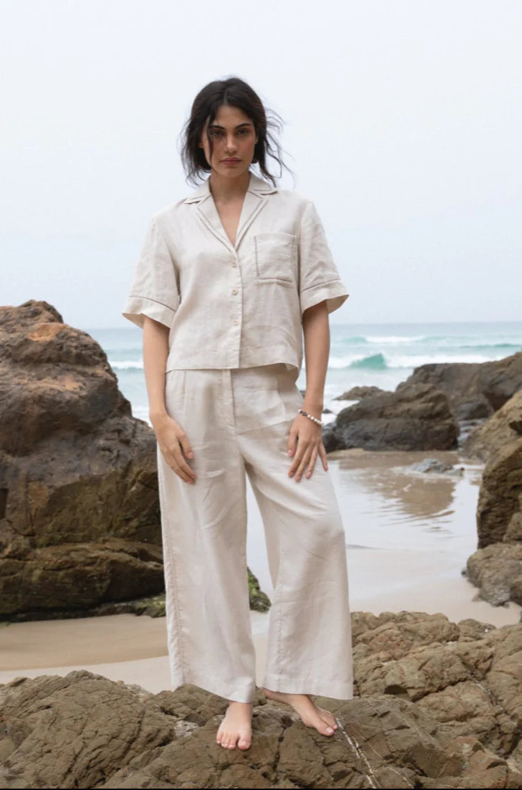 LILLY PILLY - Rika Linen Pants