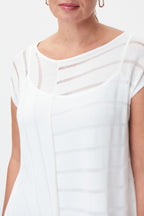 Joseph Ribkoff - Asymmetric Hem Twin Set Tunic image 6