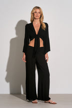 ELAN - Bell Sleeve Tie Front Top image 5