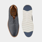 Johnston & Murphy - Braxton Plain Toe Navy