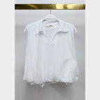MILIO MILANO - Cotton Bubble Top