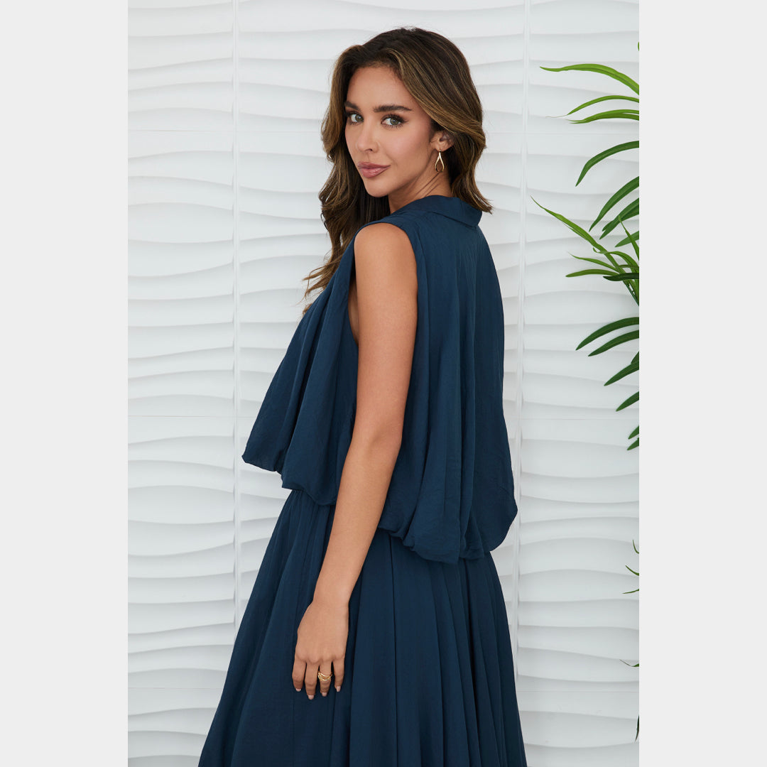 MILIO MILANO - Cotton Bubble Top