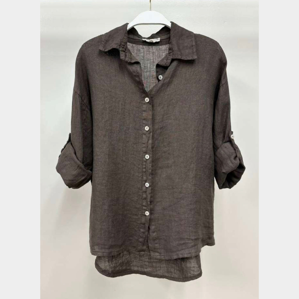 MILIO MILANO - Linen Buttondown