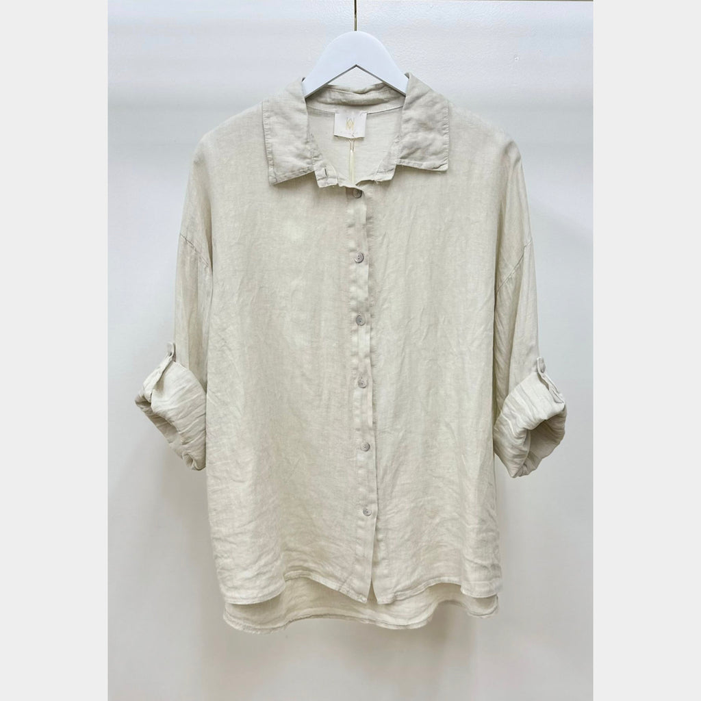 MILIO MILANO - Linen Buttondown