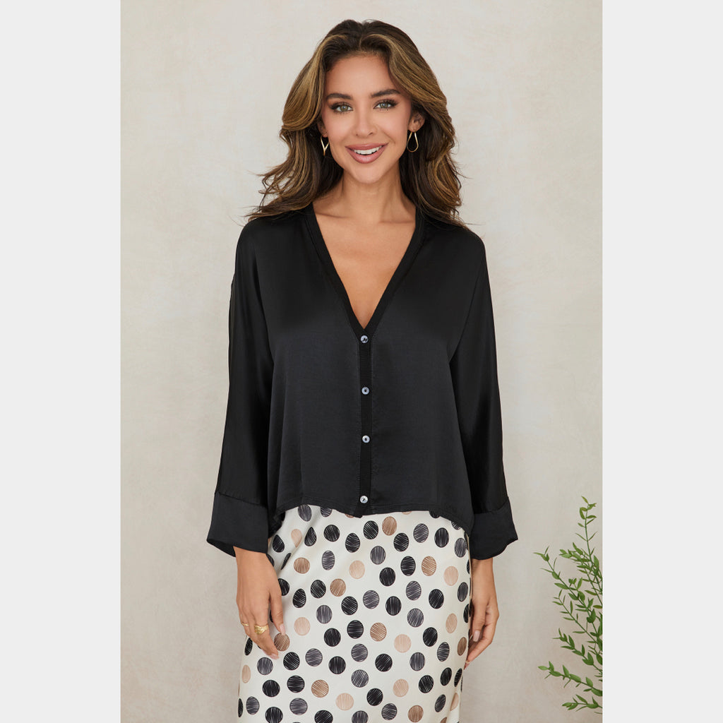 MILIO MILANO - Silky Cardigan Top