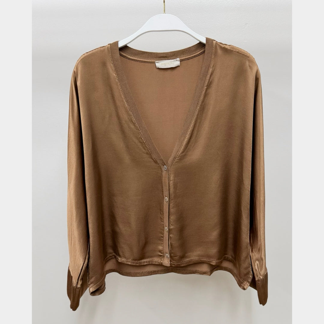 MILIO MILANO - Silky Cardigan Top