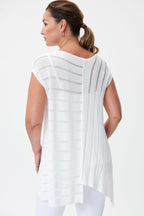 Joseph Ribkoff - Asymmetric Hem Twin Set Tunic image 5