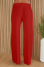 MILIO MILANO - Cozy Italian Knit Flared Pant image 5