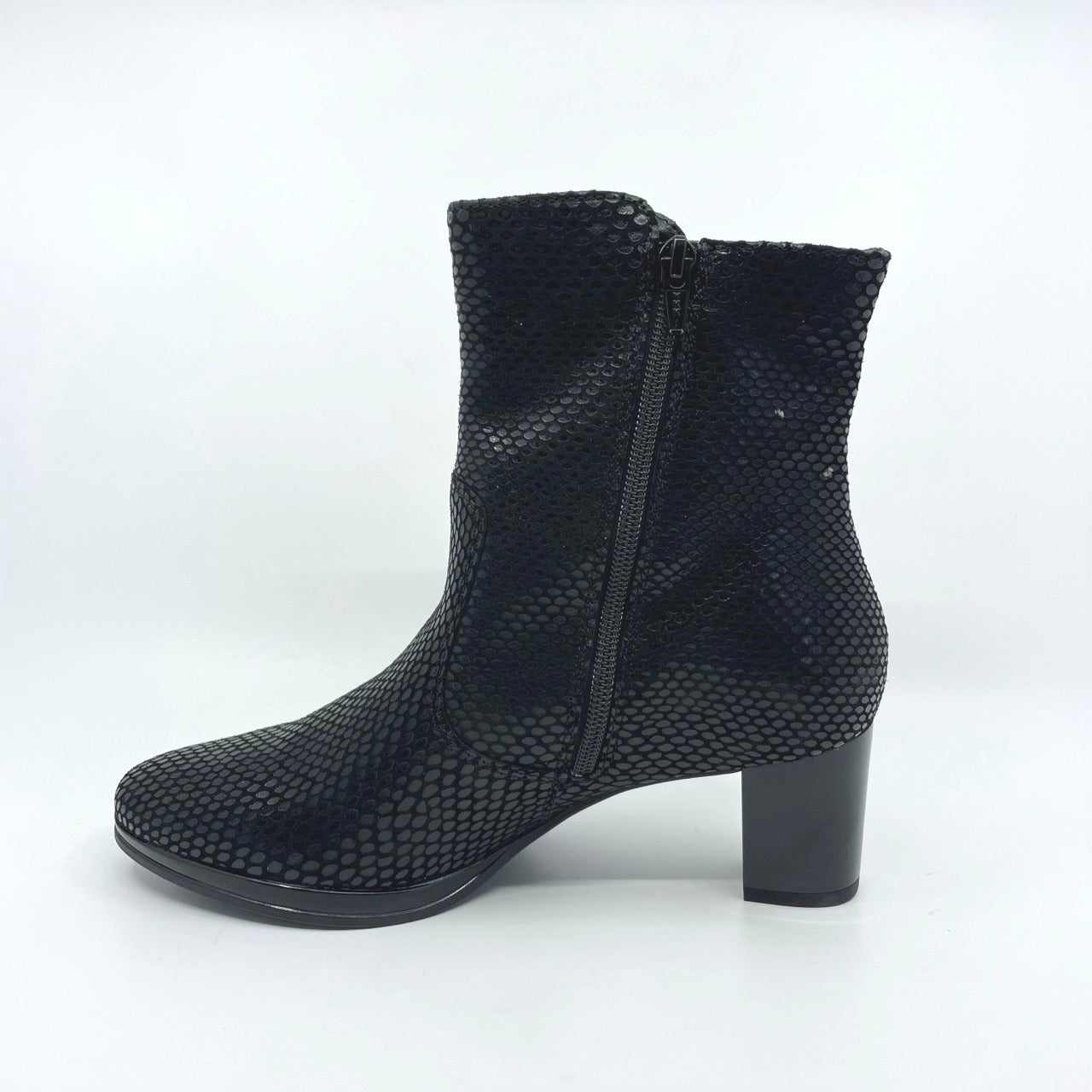 ara - Osmanthus Zip Heel Bootie image 1