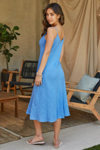 MILIO MILANO - Linen Maxi Slip Dress image 2