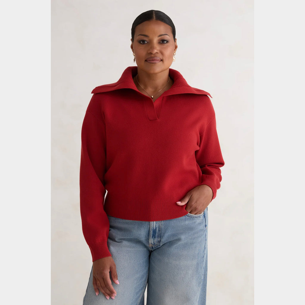 KADA - Ember Wide Collar Sweater