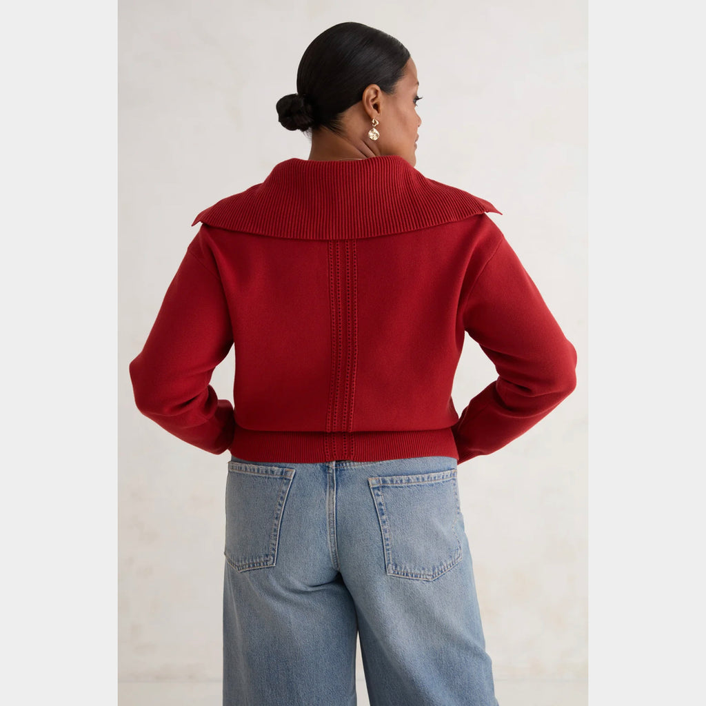 KADA - Ember Wide Collar Sweater