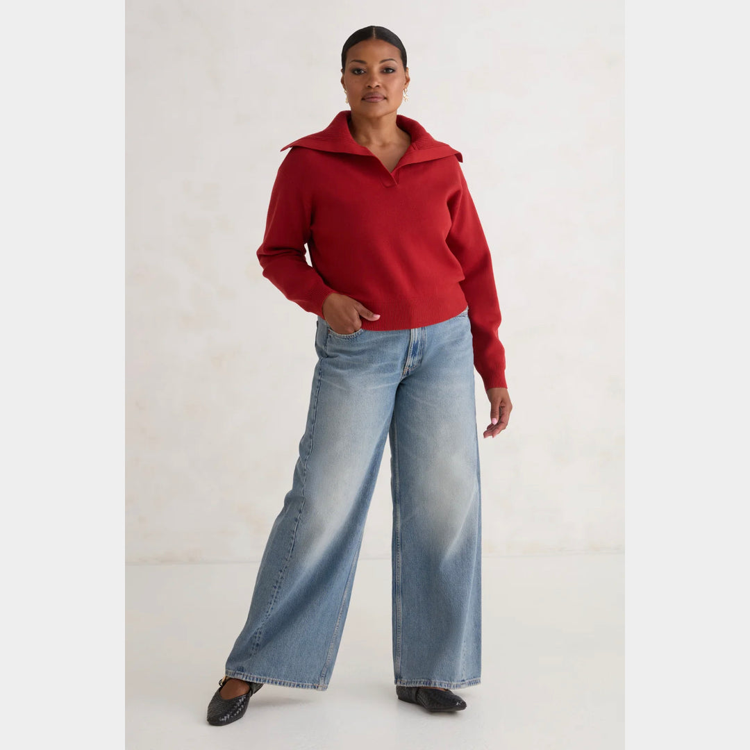 KADA - Ember Wide Collar Sweater