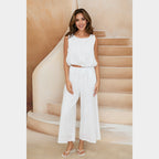 MILIO MILANO - Eyelet Top