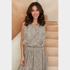 MILIO MILANO - Eyelet Top