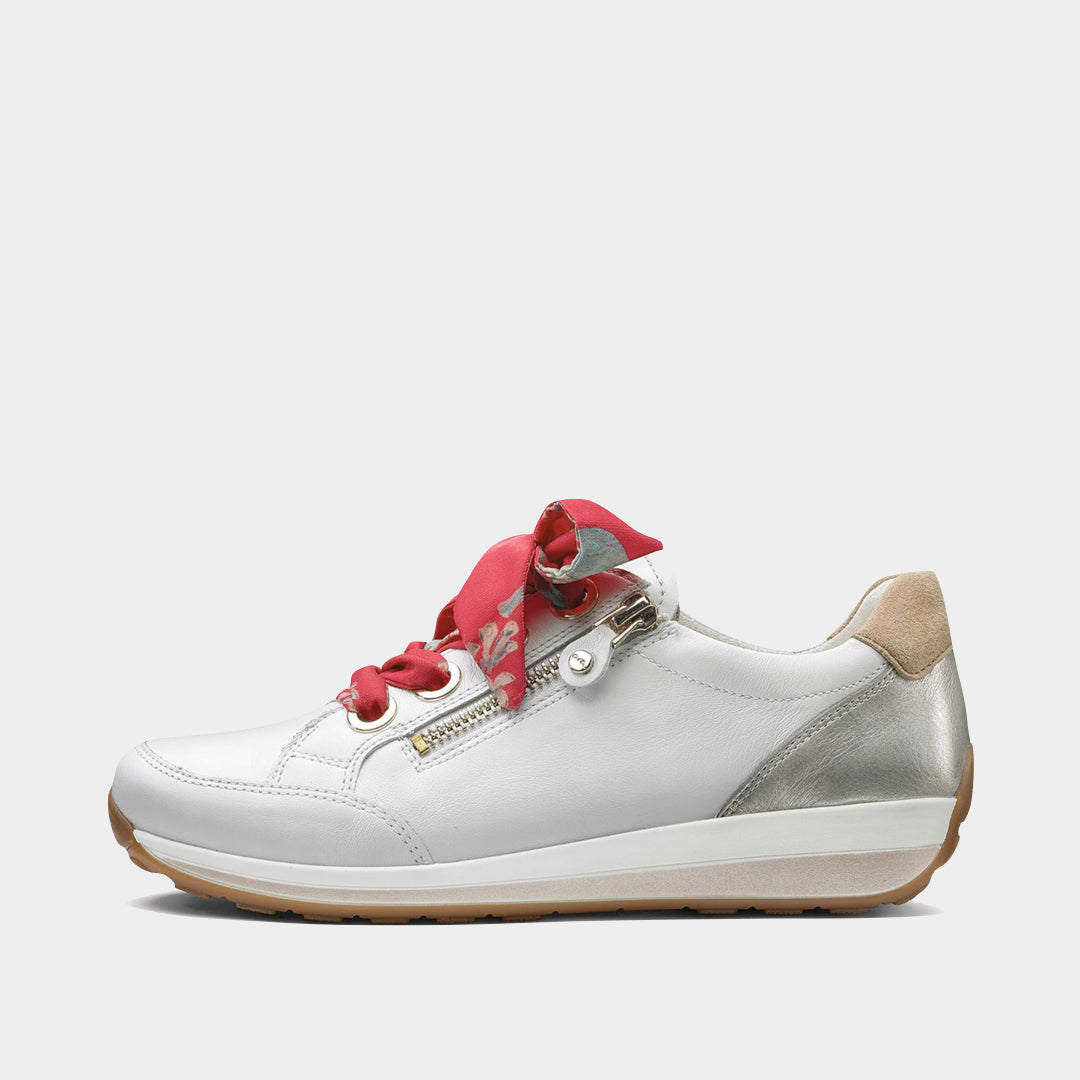 ara - Ollie Side Zip Sneaker - 8, 79-WTH image