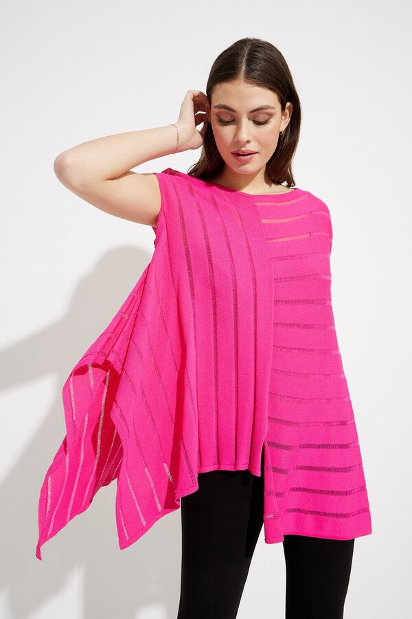 Joseph Ribkoff - Asymmetric Hem Twin Set Tunic image 3